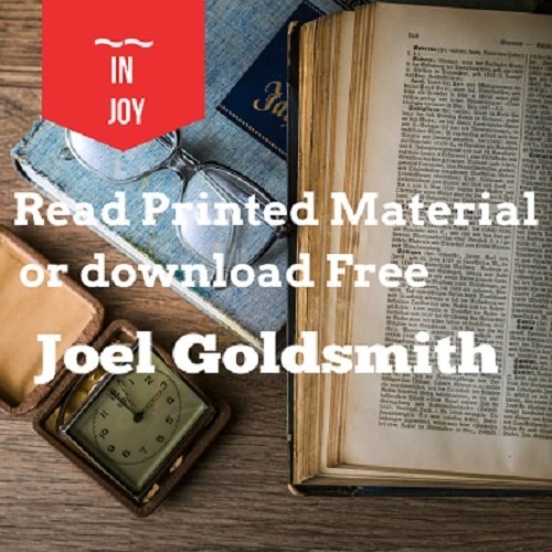 Joel Goldsmith Audio Teachings